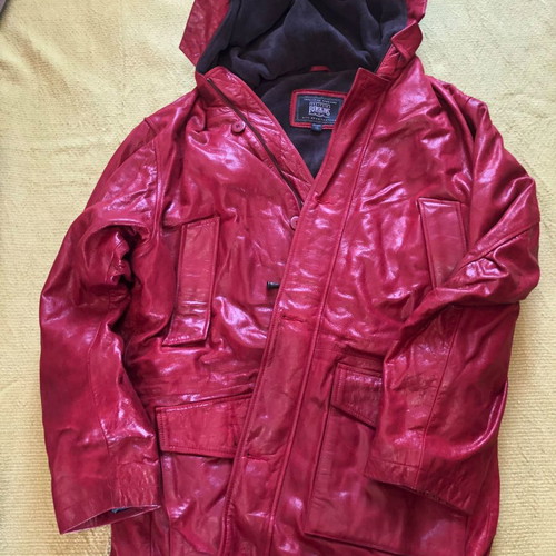Redskins Leather Half Coat