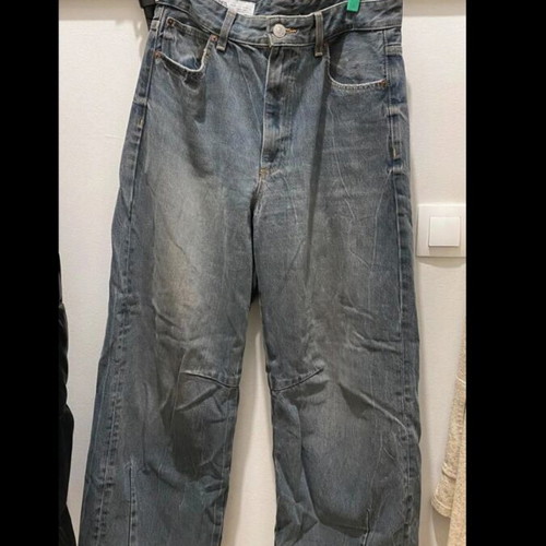 Zara grey baggy jeans, size M 38 10