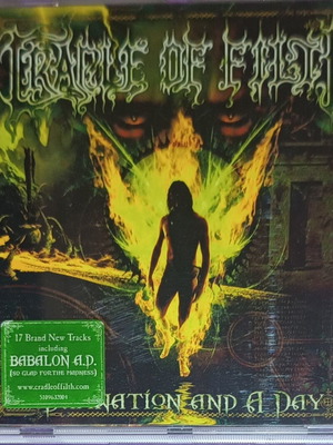 Cradle of Filth Damnation and a Day CD like new, atmospheric black metal