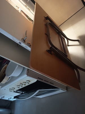 Kitchen side table like new for balcony and garden