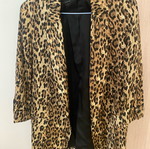 Zara Basic leopard jacket like new