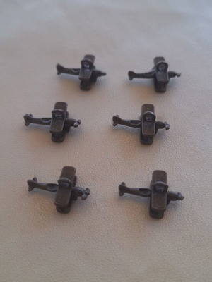 6 pcs vintage helicopter-airplane for crafts