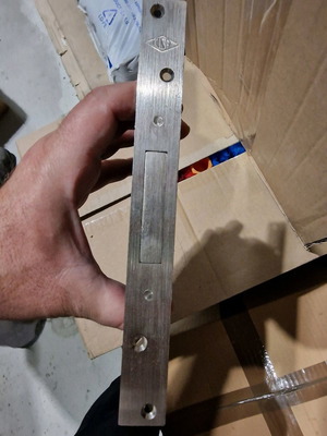 Security lock with 3 keys