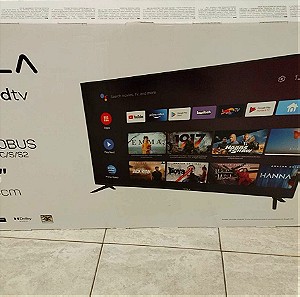 Τηλεόραση TESLA 50' Smart Android TV Καινούρια Σφραγισμένη με απόδειξη