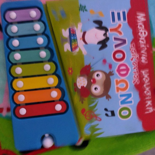 Children's book with xylophone like new