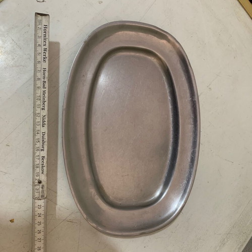 Vintage serving tray used