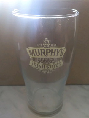 Ποτήρι μπύρας Murphy's Irish Stout για χρήση ή συλλέκτες