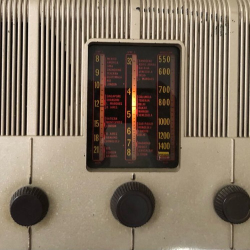 Ράδιο Murphy Valve Radio Bakelite μεταχειρισμένο του 1940, δουλεύει