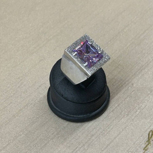 Silver ring 925 new, size 55