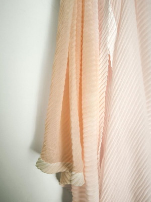 Bijou Brigitte scarf and shawl new soft salmon pink