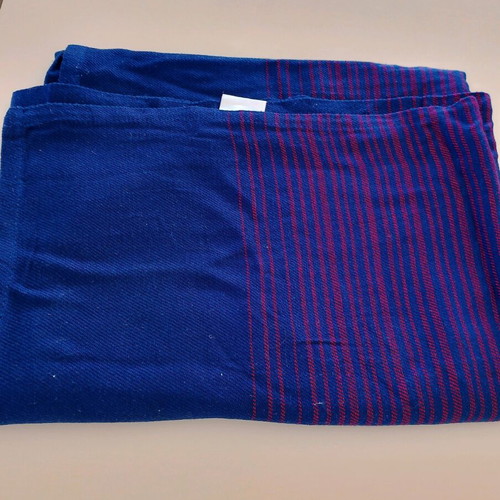 British Airways scarf used, blue and red vintage