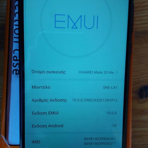 Huawei Mate 20 Lite μεταχειρισμένο, μαύρο, 64GB, Dual SIM, Android