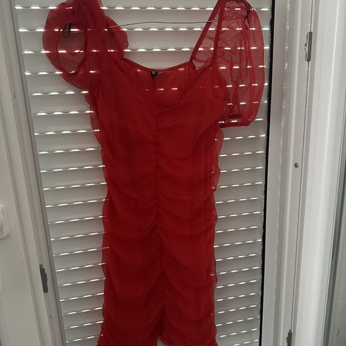 Red dress H&M new, size M