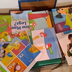 Learning image posters and CD pack used