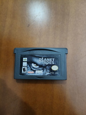 Planet of the Apes Nintendo GBA game, like new