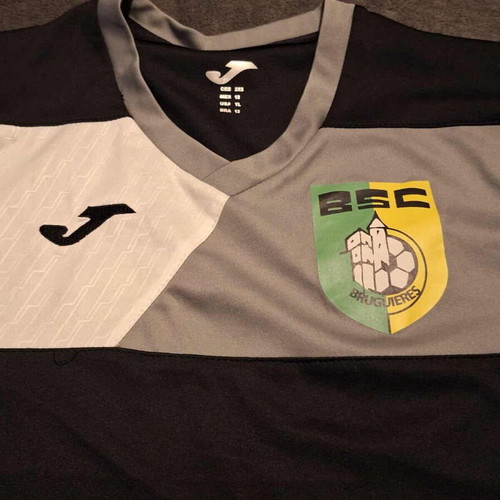 BSC Bruguières Football Jersey by Joma used, youth size YL/2XS