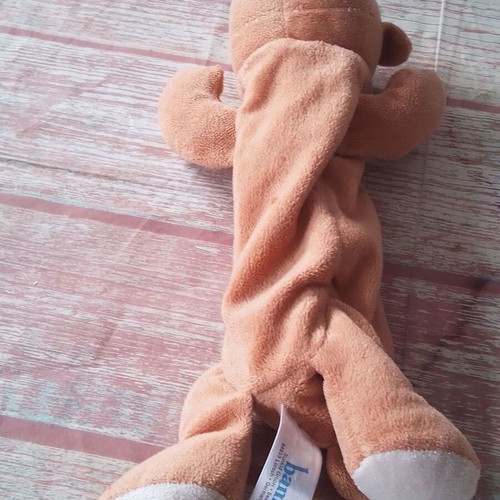 Plush dog pencil case BAMBIA used