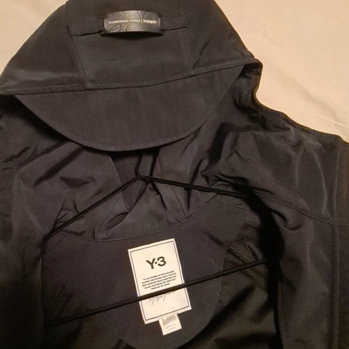 Y3 parka black like new, size M