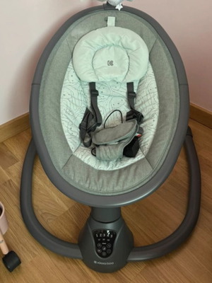 Baby Relax Kikka Boo swing like new with music and touch controls