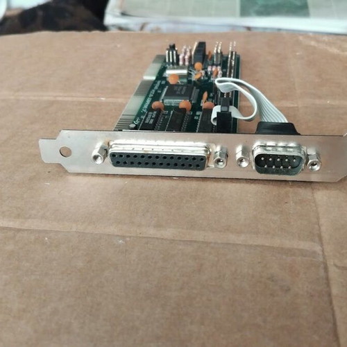 Mitsubishi P2C94001 16-bit ISA Multi Controller IDE Floppy COM Print Card like new