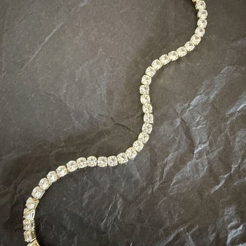 Riviera bracelet new, gold color, stainless steel