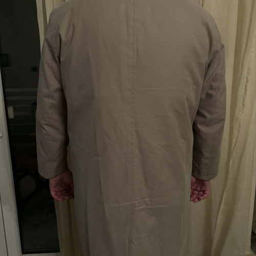 Bugatti men's trench coat like new, beige with removable lining