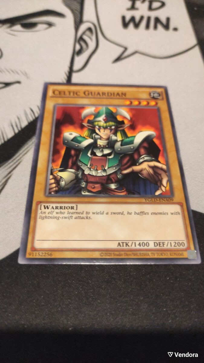 Celtic Guardian Yu-Gi-Oh! card used -  1,00 - Vendora.cy