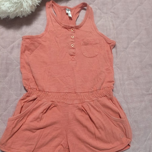 Orchestra jumpsuit used, size 8 years, orange