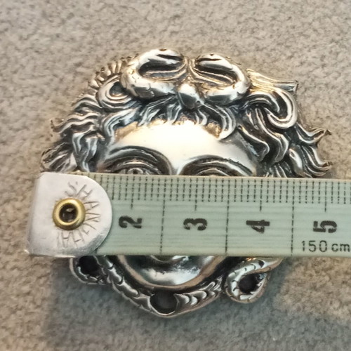 Lalaunis A21 925 pendant and silver pin used, vintage
