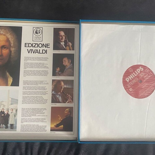 Vivaldi Tito Manlio 4-LP vinyl like new, classical