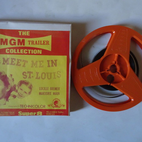 Meet Me In St. Louis Super 8mm film trailer used, color, sound