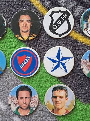 Scratch Tags Football Stars set of 10 used