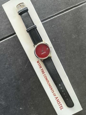 Επετειακό ρολόι χειρός Amstel καινούργιο με το κουτί