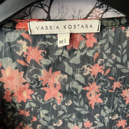 Vassia Kostara set like new, multicolor