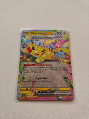 Pokemon Pikachu EX 057/191 Surging Sparks new