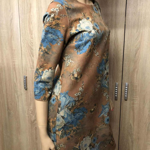 Sweet Miss dress new, size M/L, brown multicolor