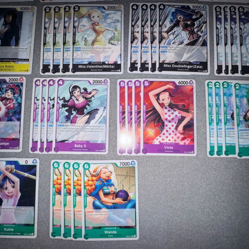 One Piece EB03 C-UN Playsets new with all cards included