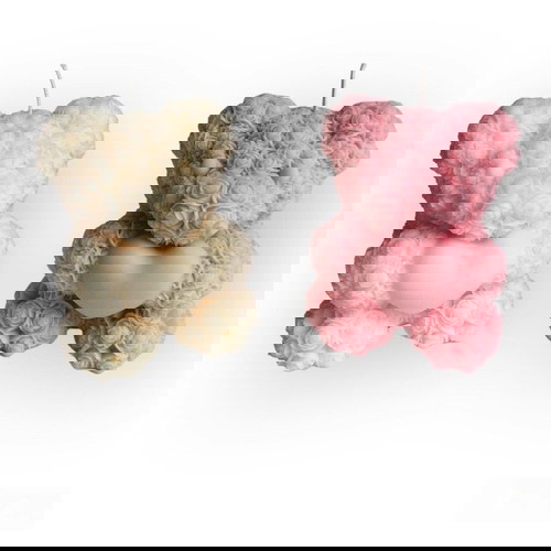 Κεράκια αρκουδάκια set mini, καινούργια με άρωμα και χρώμα επιλογής