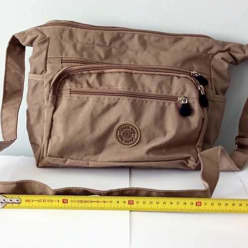 Charm Bags women's shoulder bag beige like new