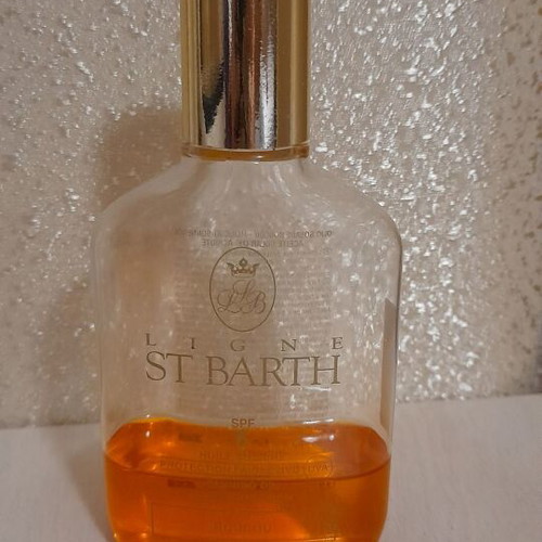 Ligne St Barth Roucou SPF 6 tanning oil used