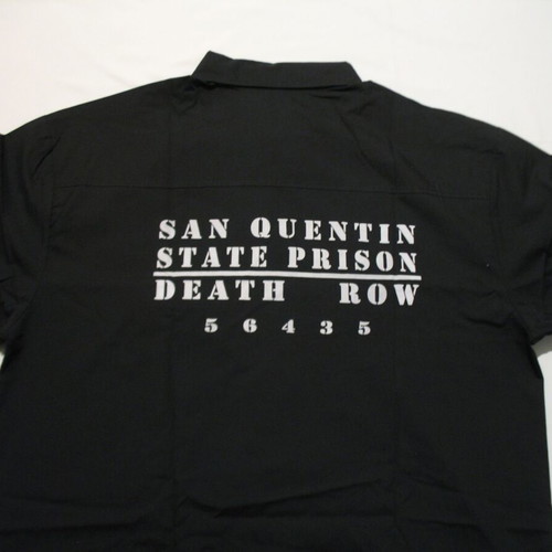 San Quentin State Prison Death Row shirt 2XL new, black