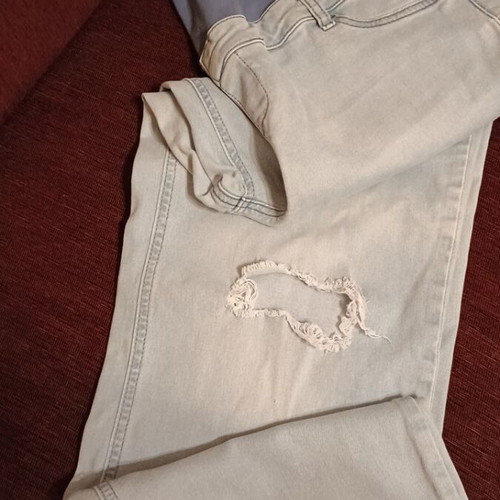 Maternity jeans pack of 2 used, size 40 and elastic black 30/34