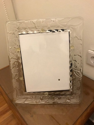 Marquis Waterford crystal frame used from Kosta Boda