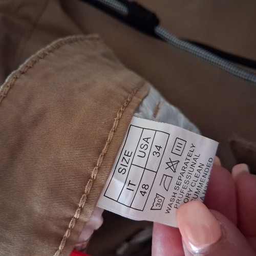 Chino shorts Candy in tan color like new, size M
