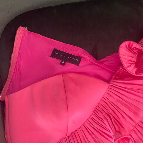 Summer cocktail set skirt with top like new, pink