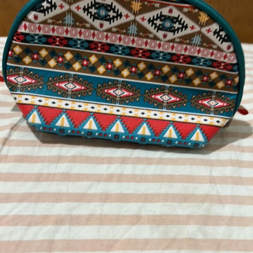 Toiletry bag multicolored new