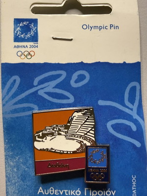 Ancient Theatre of Dodoni Limited Edition pin Athens 2004