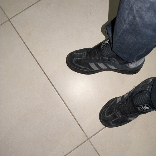Adidas Samba XLG like new, size 43, black and gray