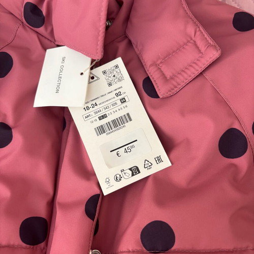 Girls' ski suits new, H&M and ZARA