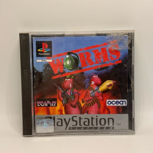 Worms PlayStation (PS1) used game